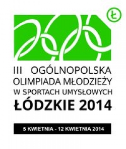 III Ogólnopolska Olimpiada Młodzieży w sportach umysłowych – Łódzkie 2014