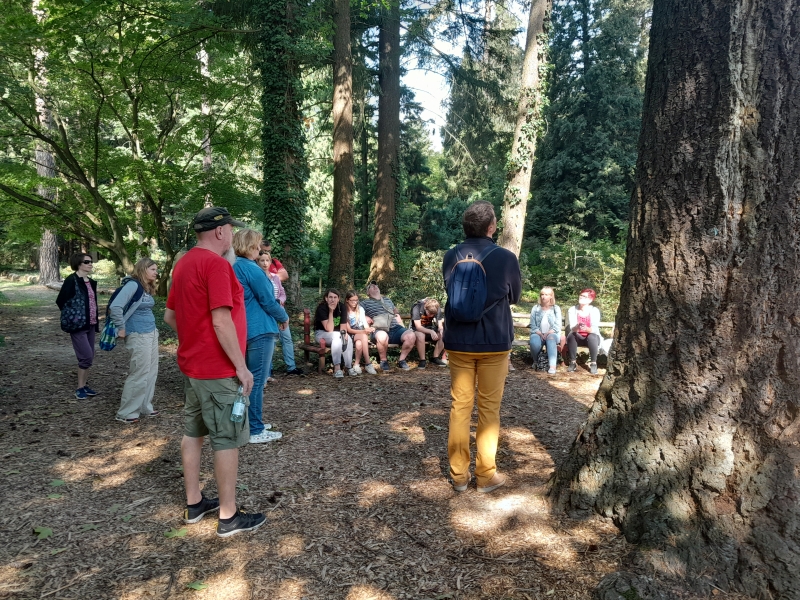 Zakończenie cyklu Weekend w Ogrodzie - relacja z wycieczki do Rogowa.